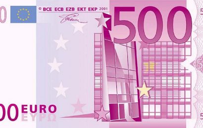 Eurozone banks stop issuing €500 notes, although cash-loving Germany delays