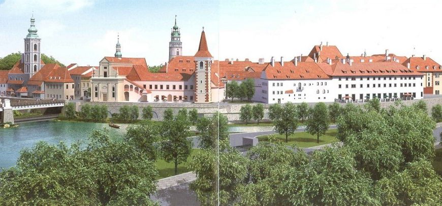 Český Krumlov v podání Huawei Technologies Co., Ltd.