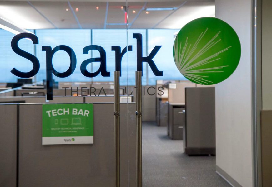 Spark Therapeutics +122% after the acquisition news by Roche