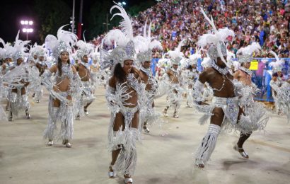 Carneval in Rio de Janeiro: Academicos do Grande Rio and Academicos do Salgueiro