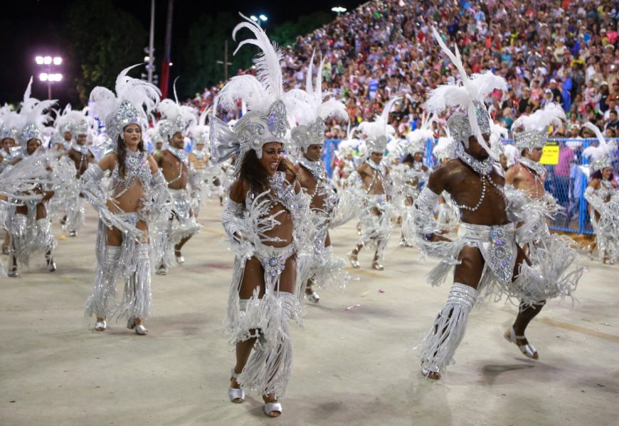 Carneval in Rio de Janeiro: Academicos do Grande Rio and Academicos do Salgueiro