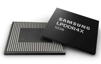 Samsung zahájil výrobu 12GB LPDDR4X RAM pro mobilní zařízení