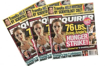 The National Enquirer sold for $100 million to James Cohen