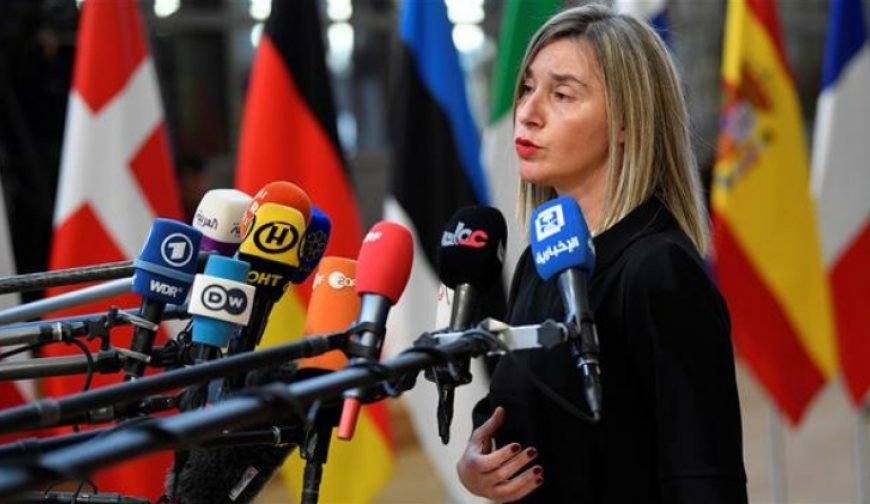 Mogherini reiterates support for Iran, Pompeo failed