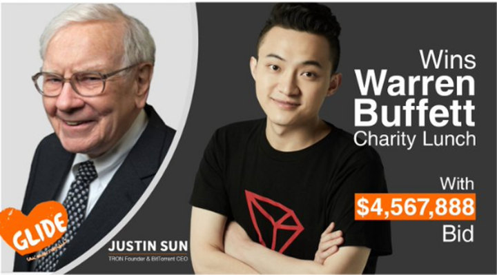 Justin „Whitewasher“ Sun si koupil večeři s Warrenem Buffettem za 4,57 mil. dolarů