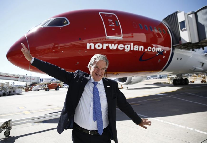 Norwegian Air CEO steps down