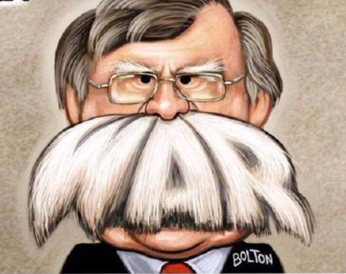 Warmonger and Ultra-Zionist National Security Advisor John Bolton Fired