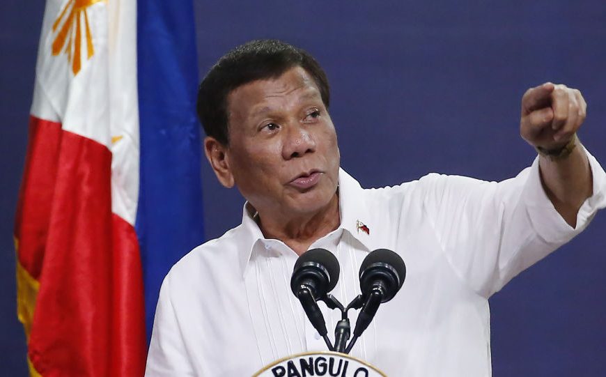 Phillipines’ Duterte to Order Termination of Defence Agreement With United States