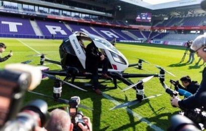 World’s First Passenger Drone Service At Luxury Hotel