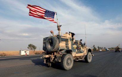 U.S. occupation forces have been spotted fleeing Syria