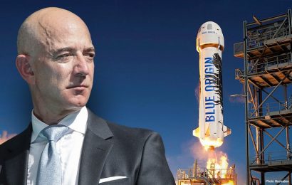 Zakladatel Amazonu Bezos dosáhl mezinárodně definované hranice kosmu