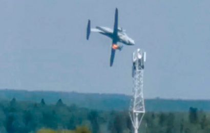 Il-112V prototype military transport aircraft crashes