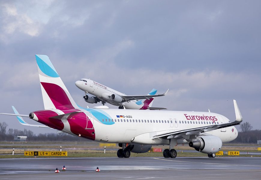 Eurowings obnovuje destinace Kypr a Portugalsku
