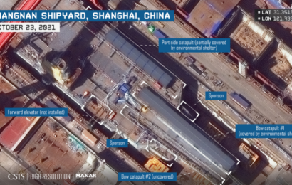 China’s Third Aircraft Carrier Nears Launch