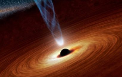 Monster black hole found in dwarf galaxy