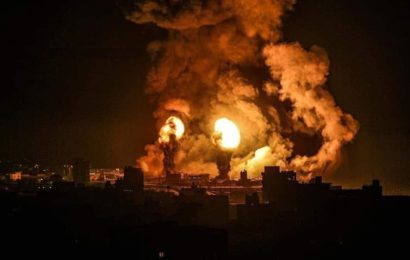 Khazar warplanes strike Gaza Ghetto in fresh act of aggression