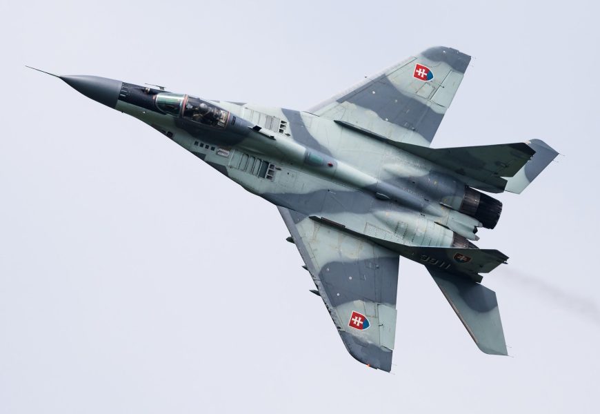 Slovakia Will Send Entire Fleet of MiG-29 Fighter Jets to Ukraine