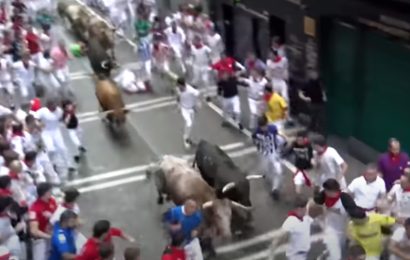Pamplona: Běh před býky a ukončení slavností