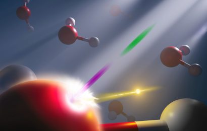 Vědci hlásí první pohled na elektrony pohybující se v reálném čase v kapalné vodě